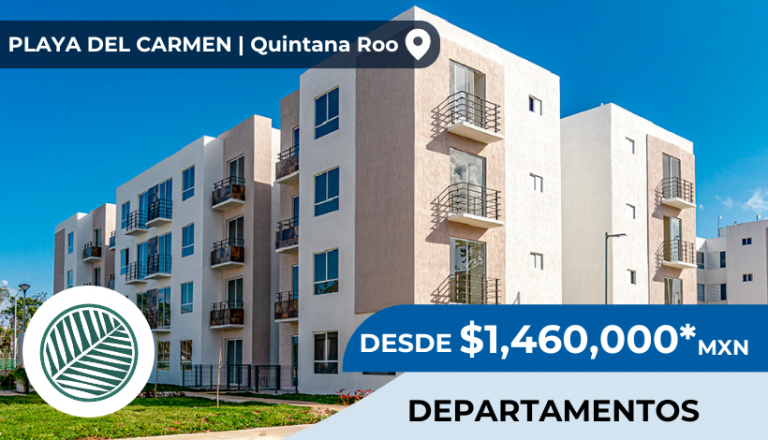 Departamentos en venta Playa del Carmen - Palmas Turquesa